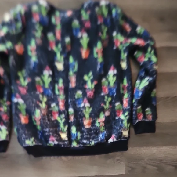 Love By Design Colorful Textured Women's Sweater - Picture 3 of 4